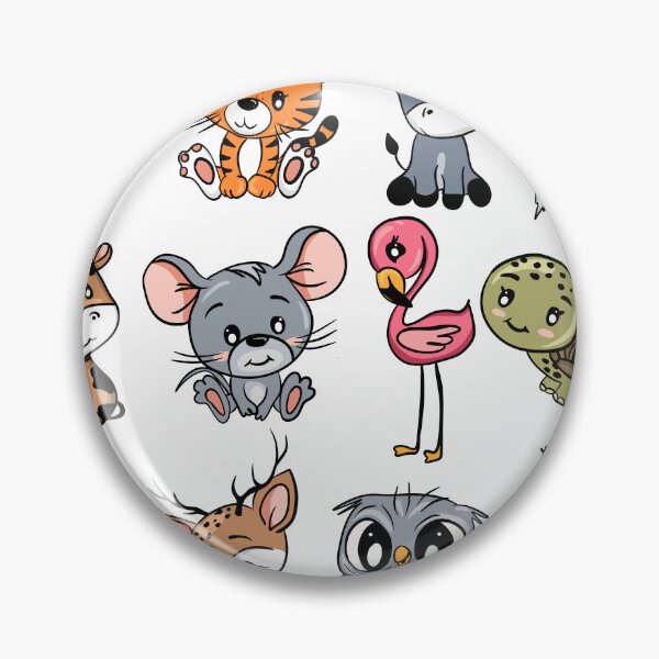 Item preview, Huge Cute Animal Pack - 12 Adorable Baby Safari and Forest Animals designed and sold by LYAN-STORE.