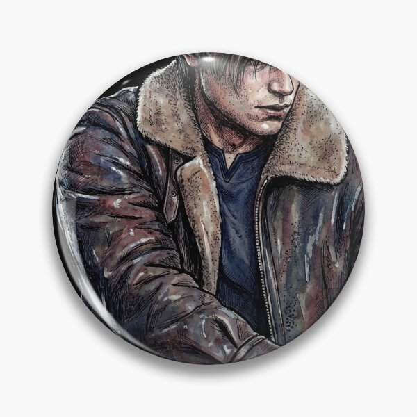 Item preview, Leon Kennedy Resident Evil Requiem Older Gravel Voice Grunge designed and sold by Senpaiwaves.