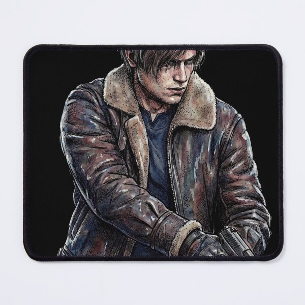 Item preview, Leon Kennedy Resident Evil Requiem Older Gravel Voice Grunge designed and sold by Senpaiwaves.