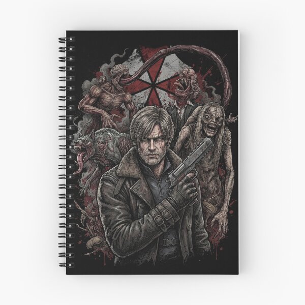 Item preview, RE Requiem Leon S Kennedy High Kick Zombie Horde Design designed and sold by Senpaiwaves.