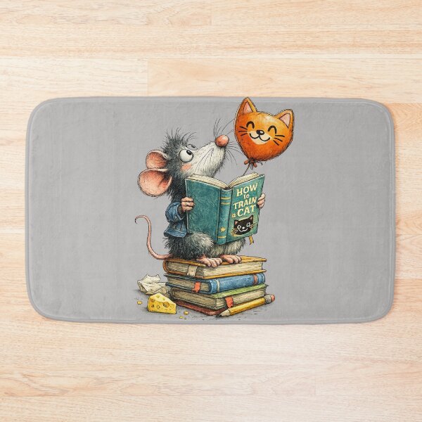 Item preview,  Funny mouse is training a Cat.  designed and sold by Natart1004.