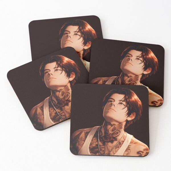 Item preview, Anime, Noah Sebastian, Omens, The Death Of Peace Of Mind, Metalcore, Music, Fan Art designed and sold by TululaDreams.