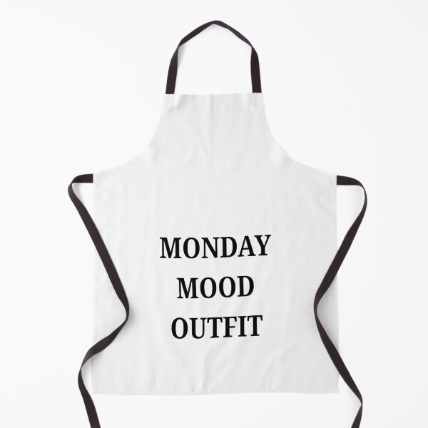 Item preview, Monday Mood Outfit funny Text Design designed and sold by BlondeBalance.