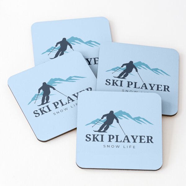 Item preview, Ski Free Retro Game - Snowy Mountain Adventure designed and sold by LoudVictory.