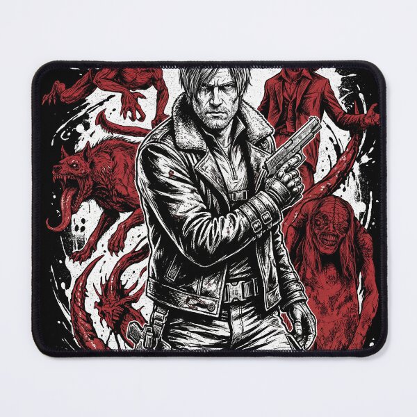 Item preview, Resident Evil Requiem Leon Kennedy RPD Orphanage Gameplay Art designed and sold by Senpaiwaves.