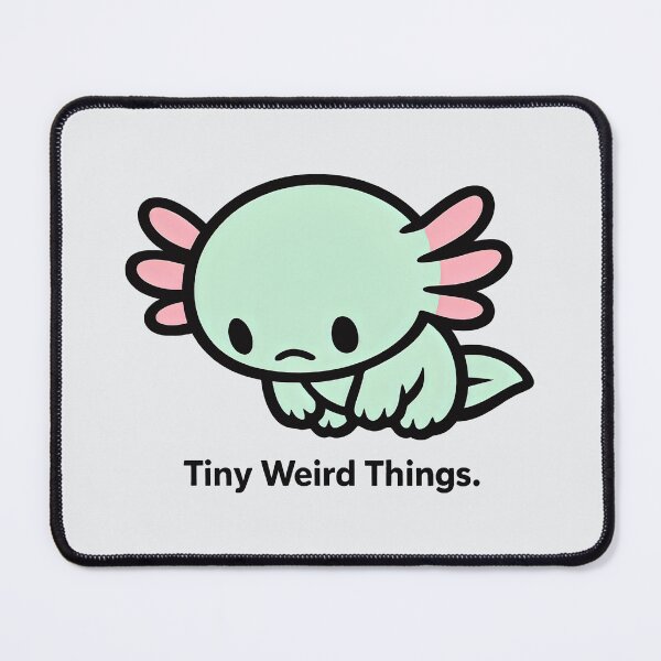Item preview, Sad Mint Axolotl Animals Cute Axolotl designed and sold by SplashTastic.