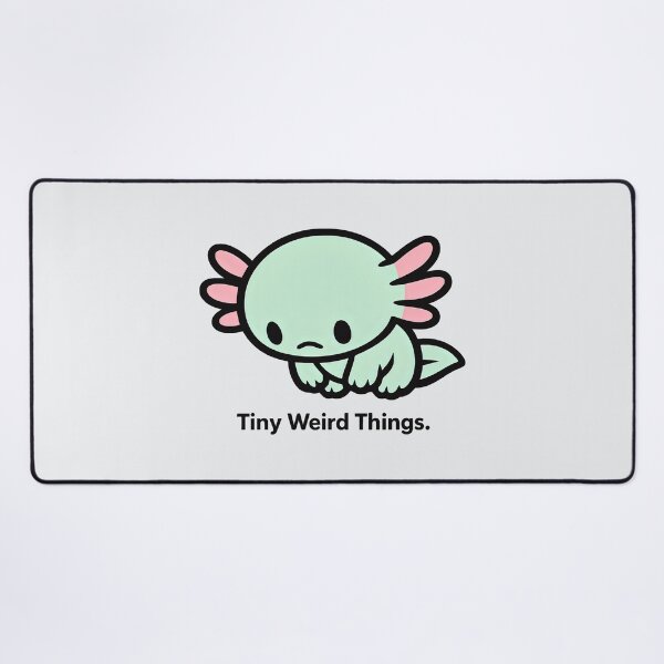 Item preview, Sad Mint Axolotl Animals Cute Axolotl designed and sold by SplashTastic.