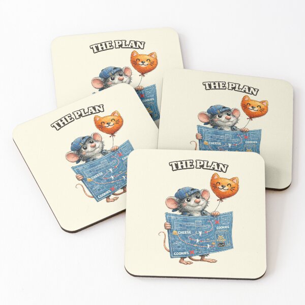 Item preview, Funny mouse has  the Plan. designed and sold by Natart1004.