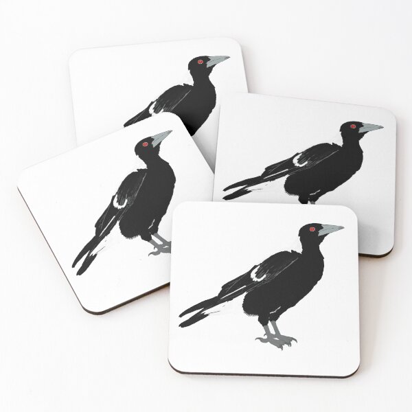 Item preview, wurgulum(magpie) designed and sold by Jingalu Creations .