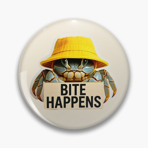 Item preview, Bite Happens Crab Bucket Hat designed and sold by EimSol.