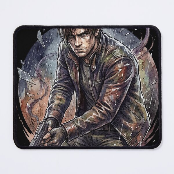 Item preview, Leon Kennedy Resident Evil Requiem Intense Crowd Control Horror designed and sold by Senpaiwaves.