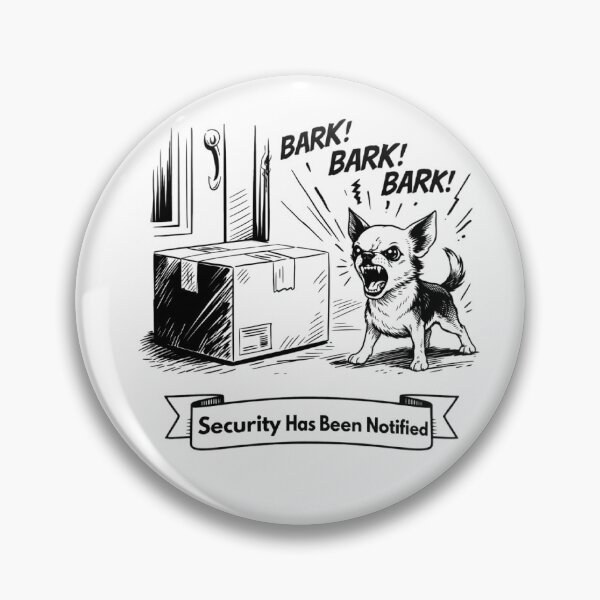 Item preview, Security Has Been Notified — Chihuahua Mom Shirt — Comic Book — Dog Mom Gift designed and sold by PawMuse Studio.