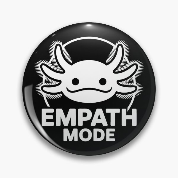 Item preview, Empath Mode Axolotl Mental Health Minimalist Vector designed and sold by SplashTastic.