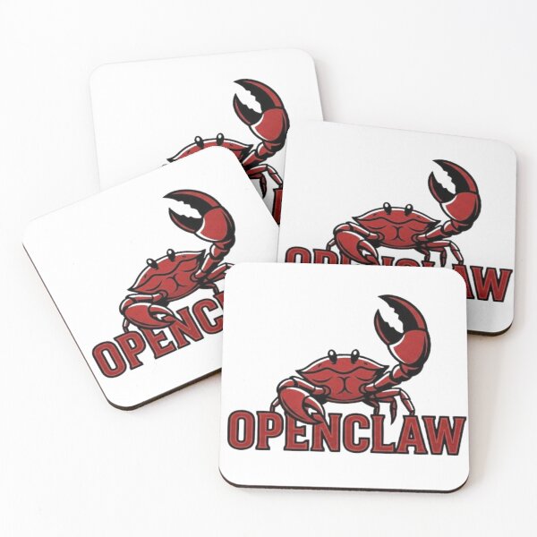 Item preview, OpenClaw AI Crab Sticker – Artificial Intelligence Developer Design designed and sold by Conviction studio.