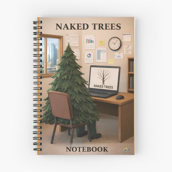 Item preview, Funny Office Tree Worker Notebook designed and sold by NOMISKISAW.