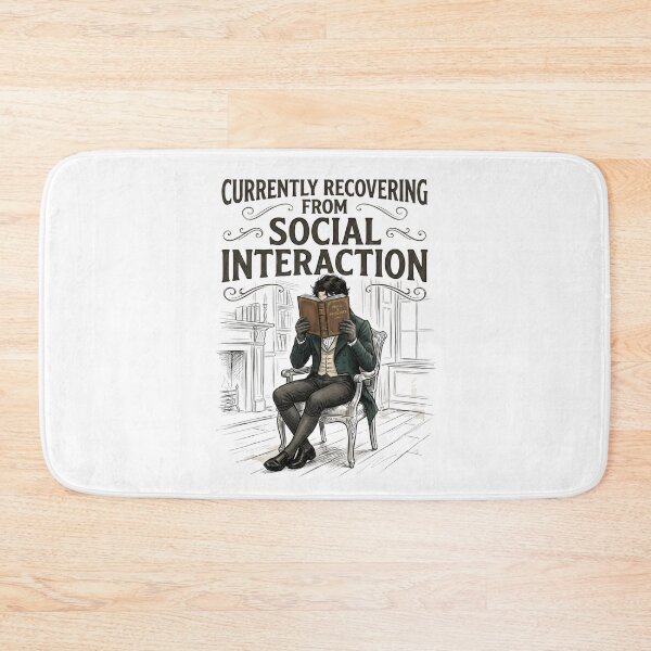 Item preview, Currently Recovering From Social Interaction Reader Pride And Prejudice designed and sold by Fenay Designs.