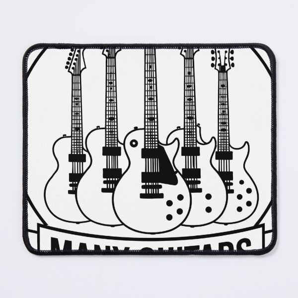 Item preview, Many Guitars One Wife – Funny Guitar Player Musician Guitarist Gift designed and sold by AMICO77.