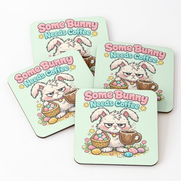 Item preview, Some Bunny Needs Coffee Funny Easter designed and sold by Gentlestate.