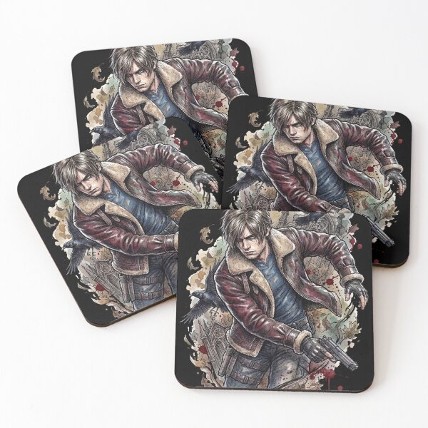 Item preview, Leon S Kennedy RE9 Alligator Pistol Rhodes Hill Terror Art designed and sold by Senpaiwaves.
