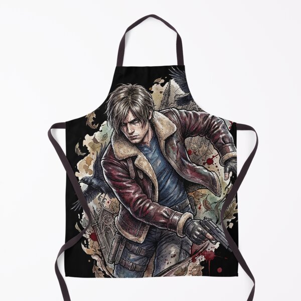 Item preview, Leon S Kennedy RE9 Alligator Pistol Rhodes Hill Terror Art designed and sold by Senpaiwaves.