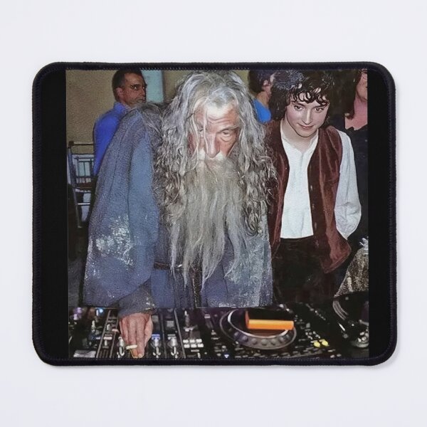 Item preview, Gandalf DJ with Frodo designed and sold by LittleNhutton.