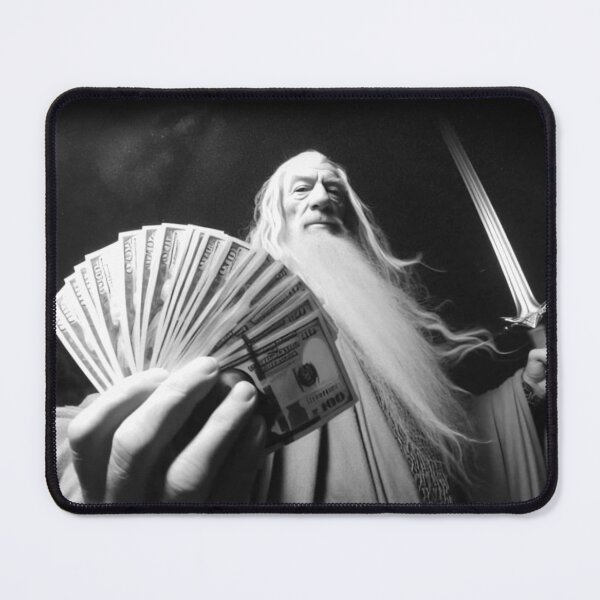 Item preview, Wizard Old and Rich , Funny Dalf Meme, Washed Fantasy designed and sold by LittleNhutton.