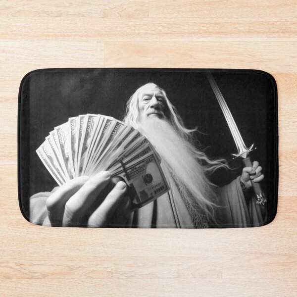 Item preview, Wizard Old and Rich , Funny Dalf Meme, Washed Fantasy designed and sold by LittleNhutton.