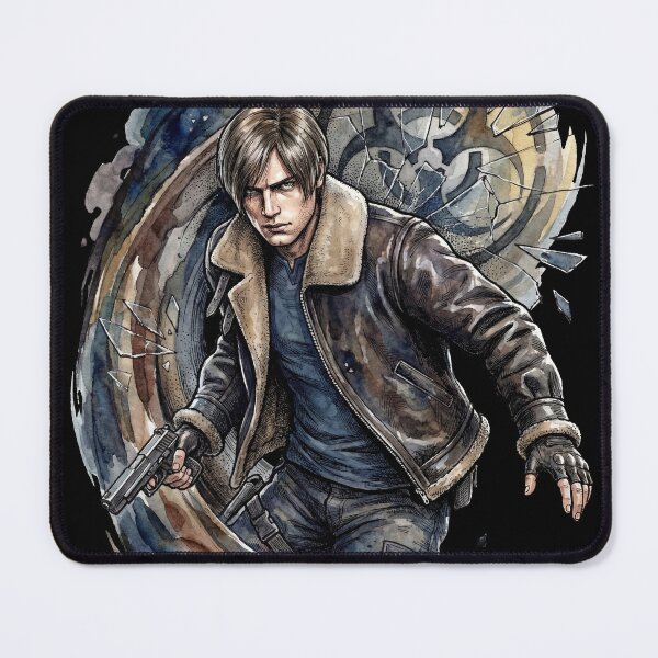 Item preview, RE9 Leon Kennedy Veteran Hero Chainsaw Wield Survival Design designed and sold by Senpaiwaves.