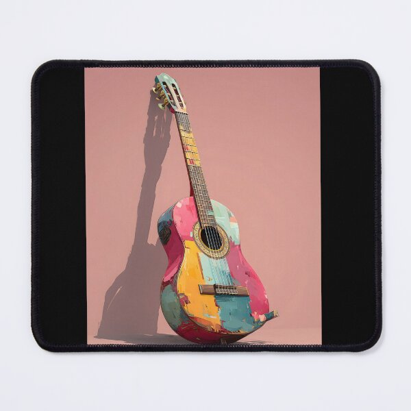 Item preview, classical guitar drawing artwork designed and sold by gut2000.