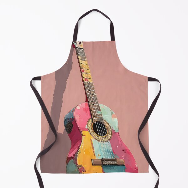 Item preview, classical guitar drawing artwork designed and sold by gut2000.