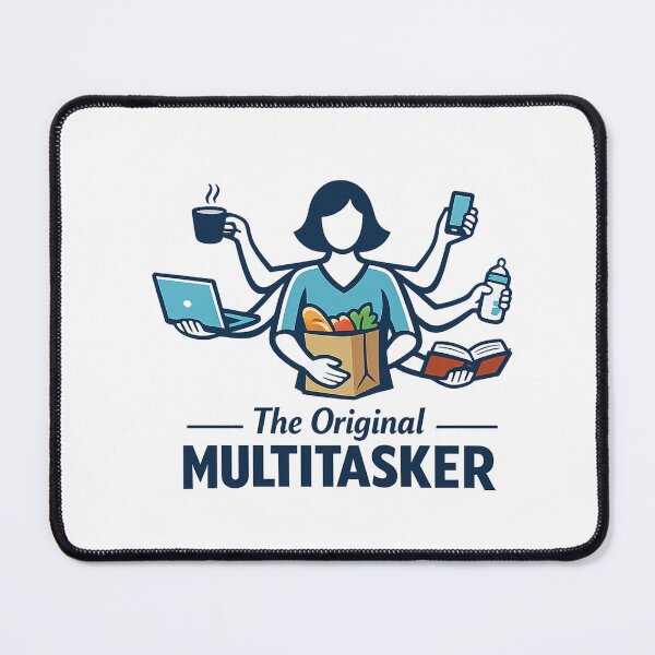 Item preview, The Original Multitasker – Funny Mother’s Day Super Mom Design designed and sold by inaveed.