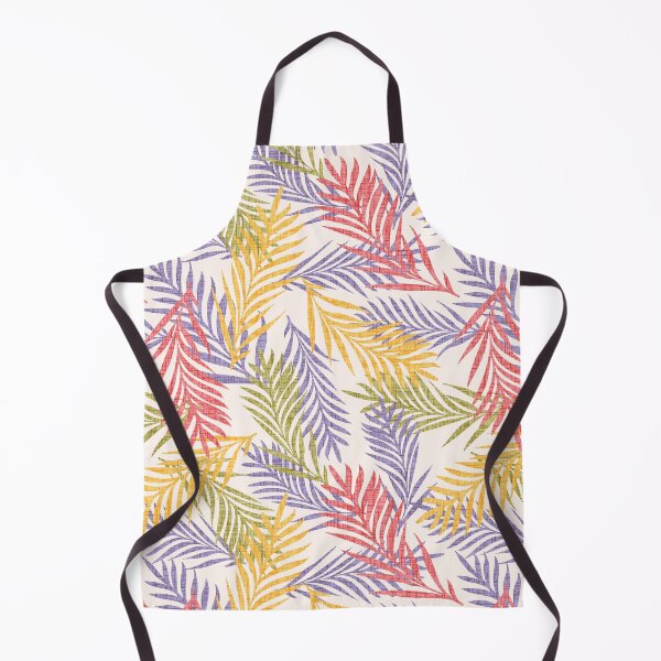 Item preview, Multicolour Tropical Palm Leaf Pattern – Vibrant Jungle Botanical Design. Light colors designed and sold by SIR13.