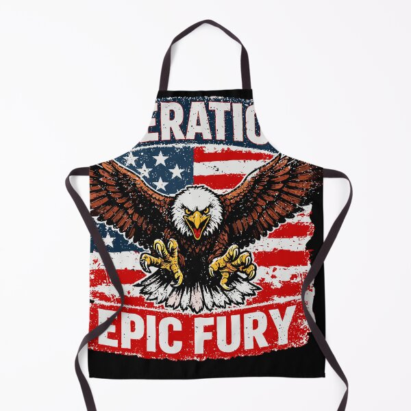 Item preview, Operation Epic Fury Ealge USA American Flag designed and sold by RDGNR.