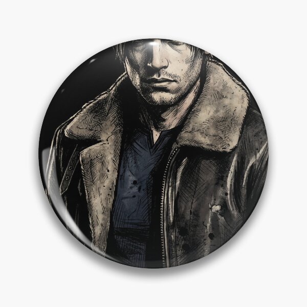 Item preview, Leon Kennedy Resident Evil Requiem Older Design Gravel Charm designed and sold by Senpaiwaves.
