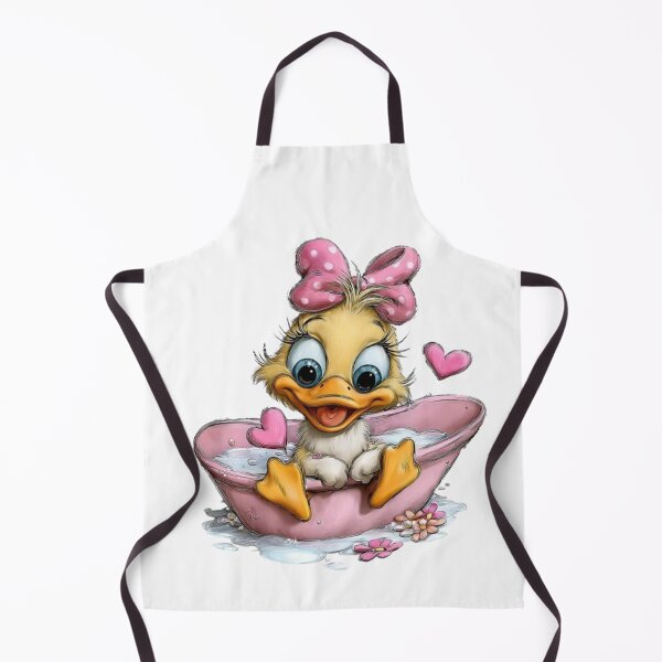 Item preview, Adorable Duckling in a Pink Bathtub designed and sold by CHRIST5000.