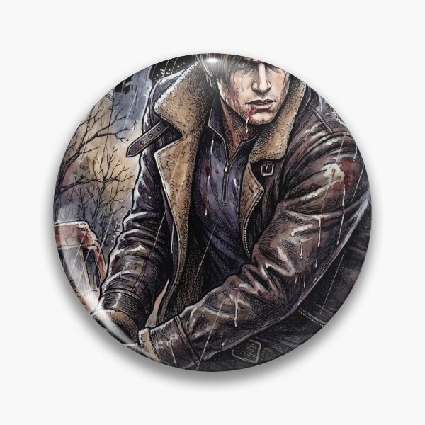 Item preview, Resident Evil Requiem Leon Kennedy Raccoon City Guilt Portrait designed and sold by Senpaiwaves.