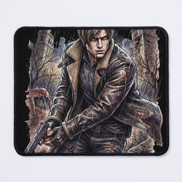 Item preview, Resident Evil Requiem Leon Kennedy Raccoon City Guilt Portrait designed and sold by Senpaiwaves.