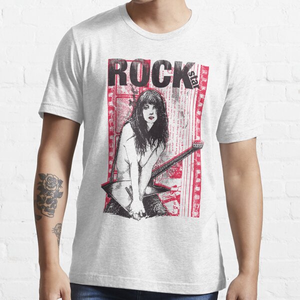 "Rock and roll heavy metal hard rock star" Tshirt for Sale by picuru