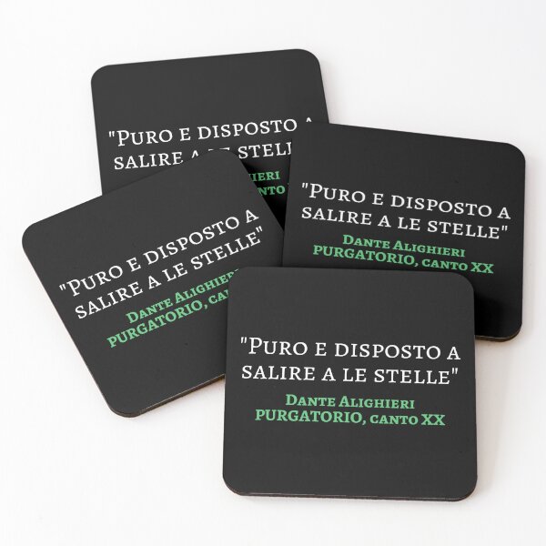 Item preview, Dante Alighieri Quote Purgatorio Canto XXXIII - Salire a le stelle designed and sold by Lemon Pepper.