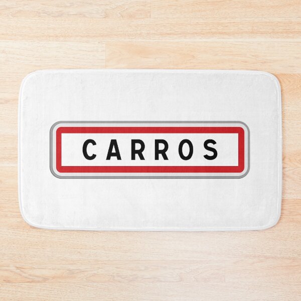 Item preview, Carros sign – Alpes-Maritimes, Provence-Alpes-Côte d’Azur designed and sold by Panneaux et signalisations - NPOITEVIN.