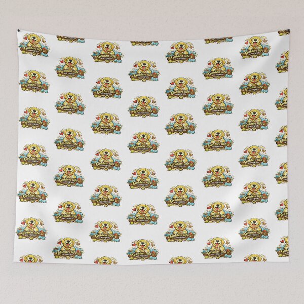 Item preview, Golden Life No Regrets Funny Golden Retriever Gift designed and sold by WildVista.