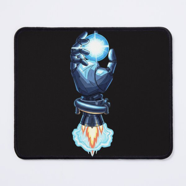 Item preview, Robot Hand Holding an Energy Core | Futuristic Sci‑Fi Art designed and sold by Dzblack.