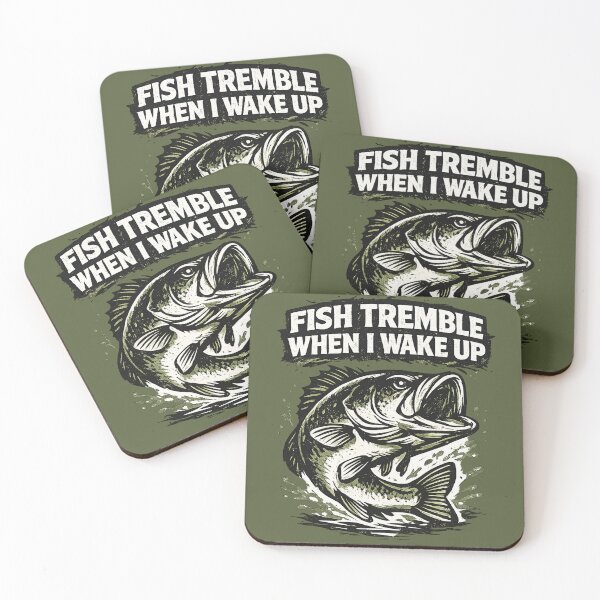 Item preview, Fish Tremble When I Wake Up designed and sold by StrawDesign.