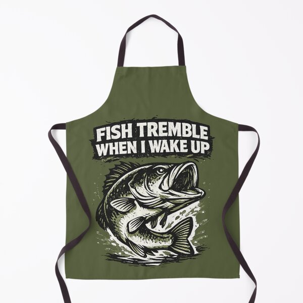 Item preview, Fish Tremble When I Wake Up designed and sold by StrawDesign.