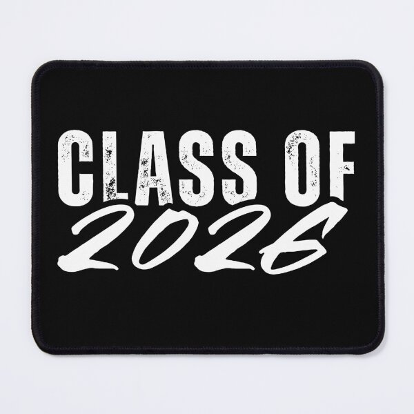 Item preview, Class of 2026 – White Distressed Graduation Year Script Design for Seniors, Students & Grads designed and sold by GFamilyC.