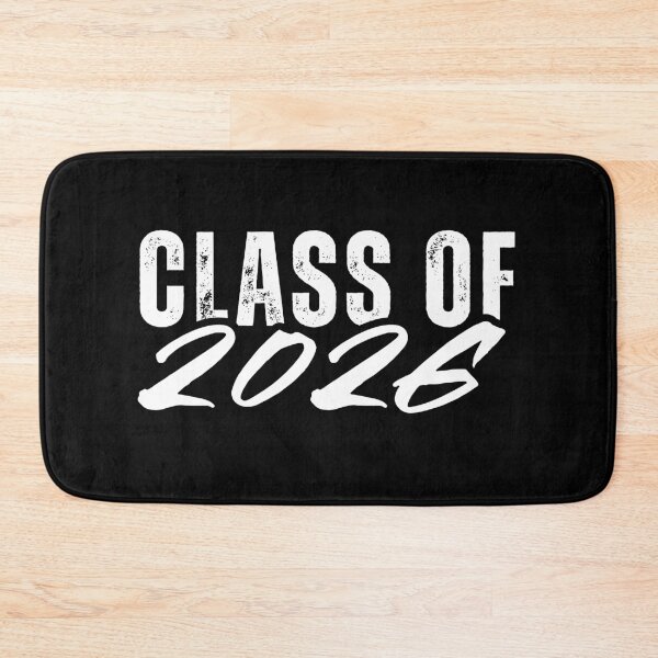 Item preview, Class of 2026 – White Distressed Graduation Year Script Design for Seniors, Students & Grads designed and sold by GFamilyC.