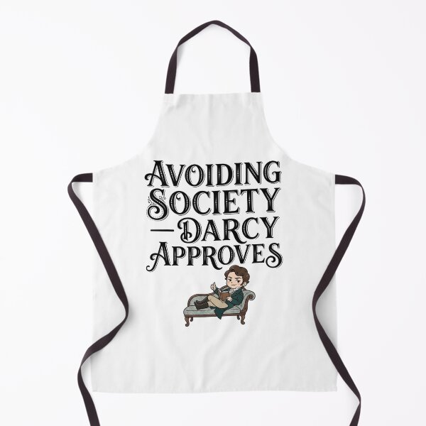 Item preview, Avoiding Society Darcy Approves Chibi Pride And Prejudice designed and sold by Fenay Designs.