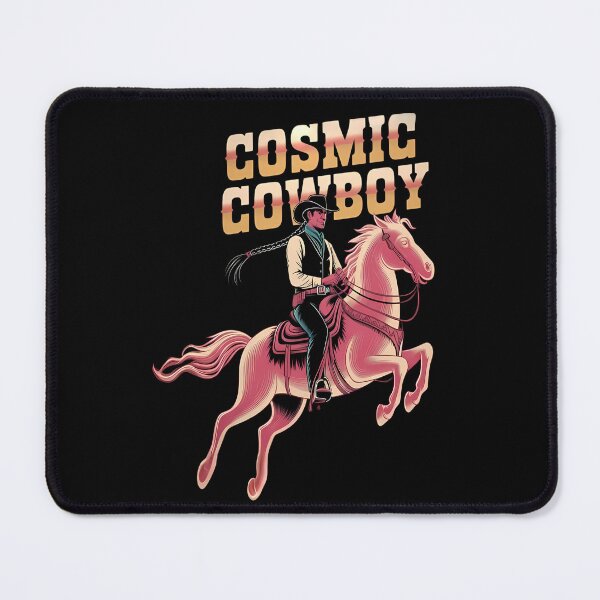 Item preview, Galactic Prairie Rider - Cosmic Cowboy designed and sold by Art-Arcade6.
