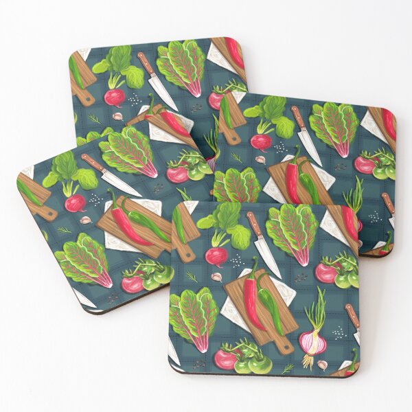 Item preview, Copy of Seamless cooking pattern, Roots & Shoots. A Hand-Drawn Organic Series designed and sold by natinart.