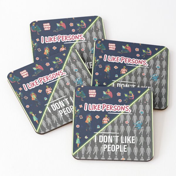 Item preview, I Like Persons, Not People Artwork designed and sold by NOMISKISAW.